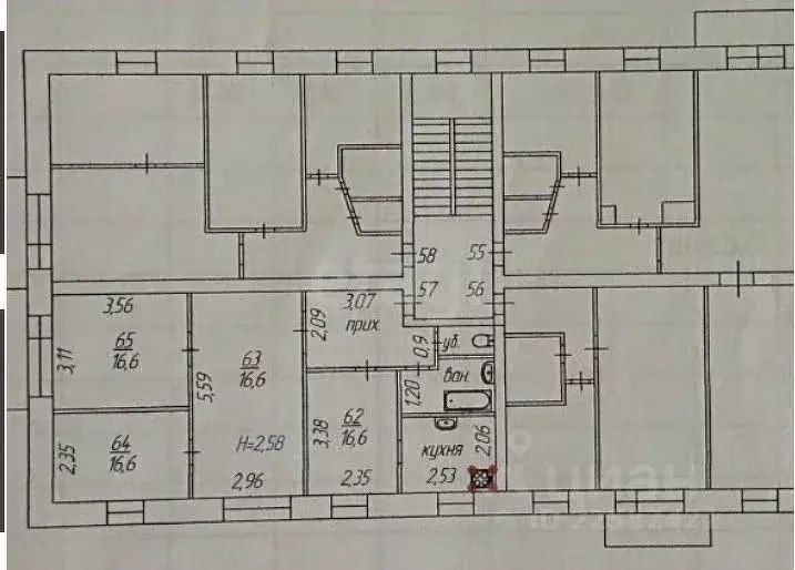 4-к кв. Удмуртия, Сарапул ул. Калинина, 20 (60.3 м) - Фото 1