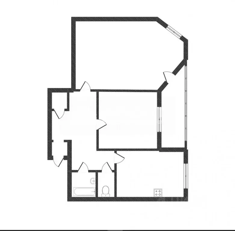 2-к кв. Ямало-Ненецкий АО, Новый Уренгой просп. Губкина, 7А (80.0 м) - Фото 2