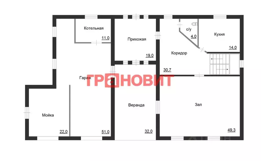 Коттедж в Новосибирская область, Новосибирский район, Верх-Тулинский ... - Фото 2