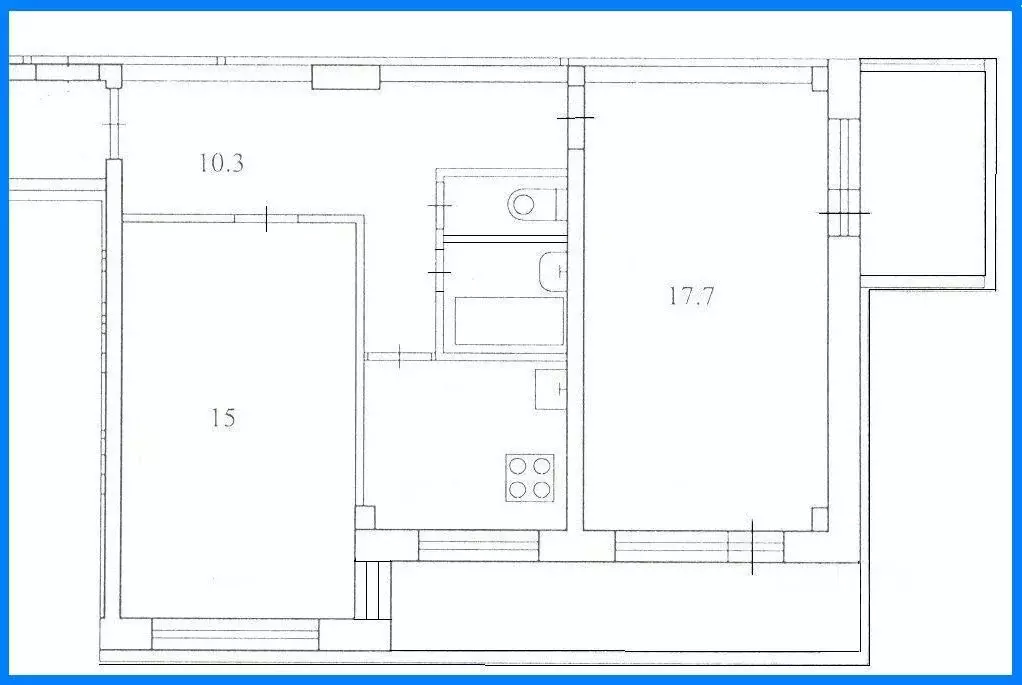 2-к кв. Архангельская область, Архангельск ул. Прокопия Галушина, 11 ... - Фото 2