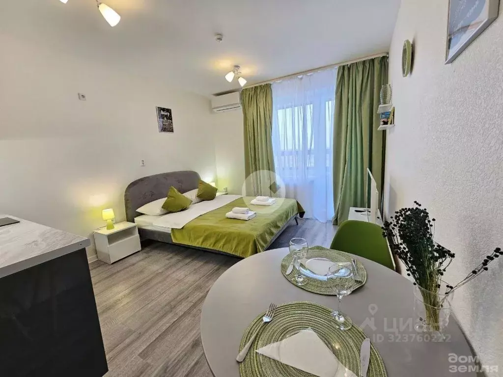 Студия Санкт-Петербург ул. Русановская, 28 (19.9 м) - Фото 1