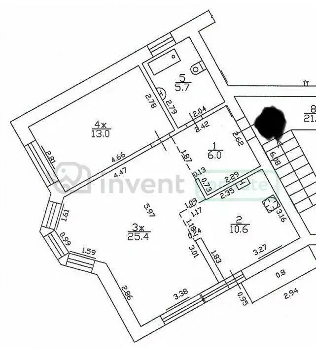 2-к кв. Калининградская область, Светлогорск Зеленая ул., 12 (61.0 м) - Фото 2