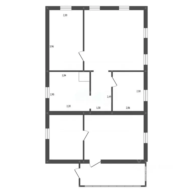 Дом в Амурская область, Белогорск Ремесленная ул., 24 (42 м) - Фото 2