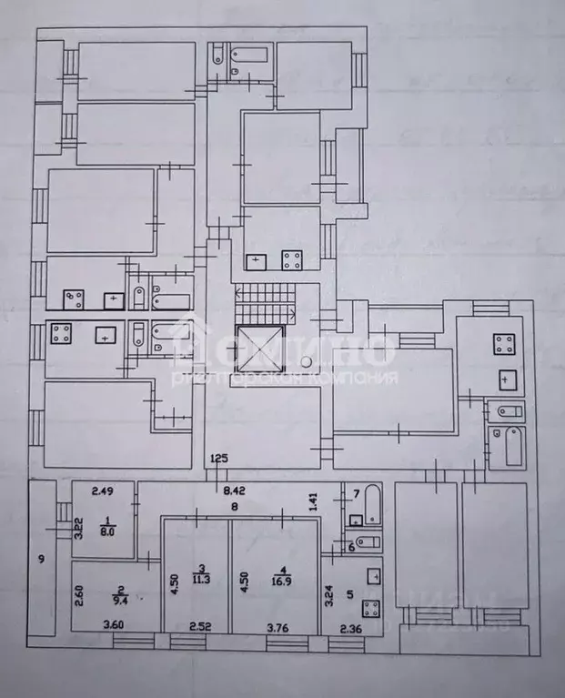 4-к кв. Тюменская область, Тюмень ул. Карла Маркса, 110А (71.5 м) - Фото 2
