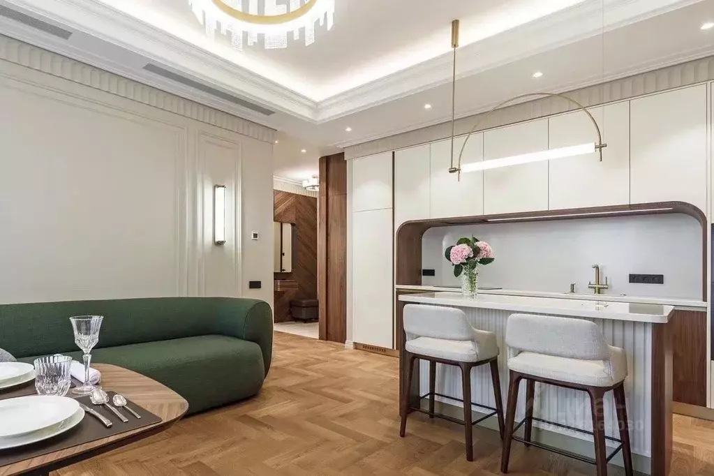 3-к кв. Москва ул. Усачева, 15А (100.0 м) - Фото 1