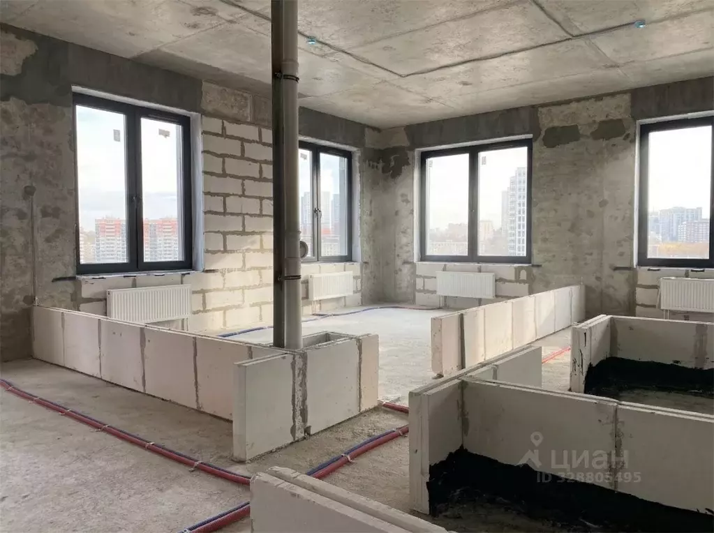 2-к кв. Москва наб. Марка Шагала, 11к2 (56.3 м) - Фото 1