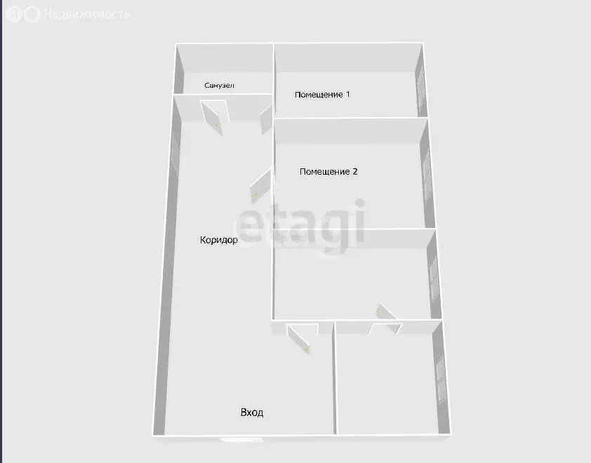 Офис (63.5 м) - Фото 1