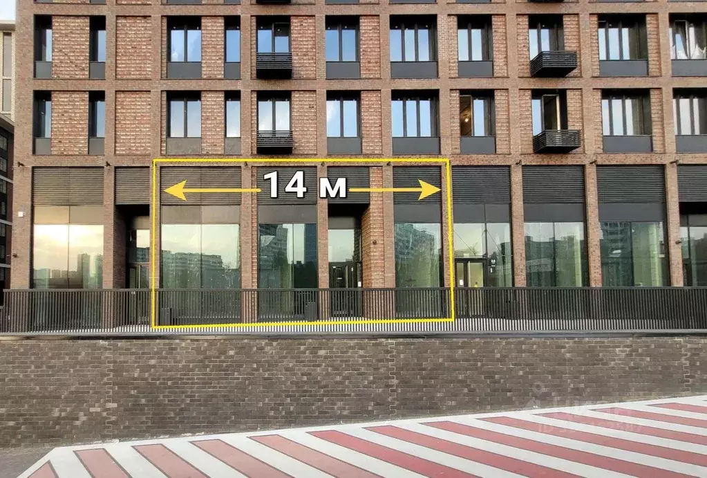 Торговая площадь в Москва Винницкая ул., 8к1 (109 м) - Фото 1