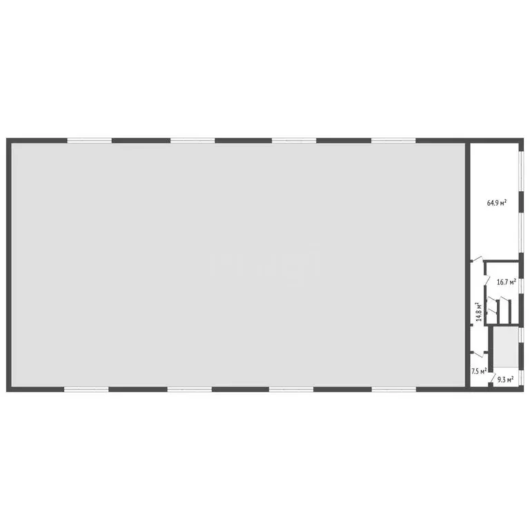 Производственное помещение (1353.2 м) - Фото 2