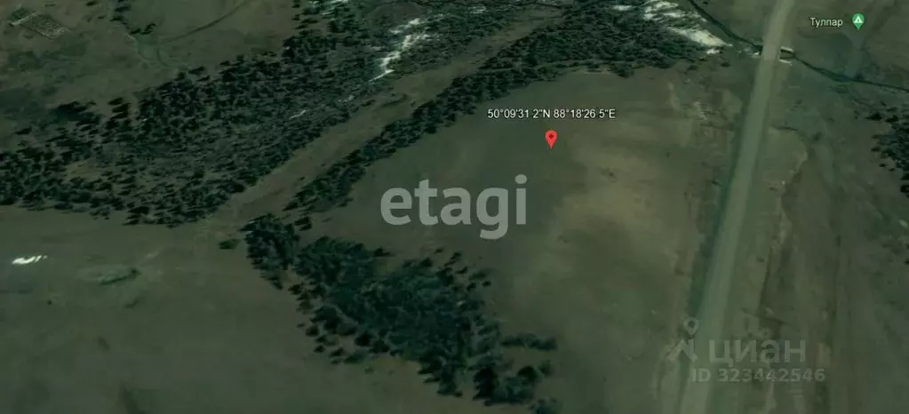 Участок в Алтай, Кош-Агачский район, с. Чаган-Узун  (130.0 сот.) - Фото 1