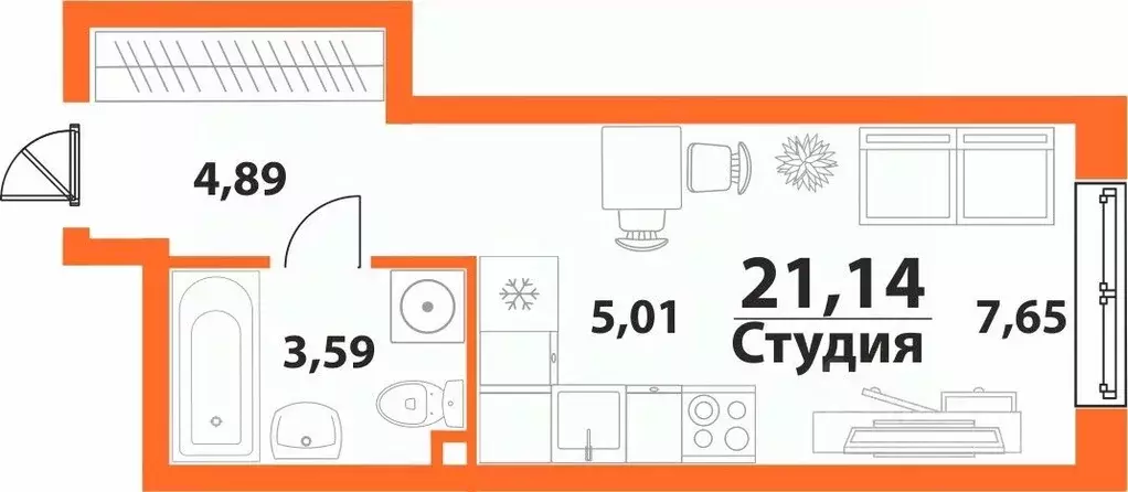 1-к кв. Ульяновская область, Ульяновск 19-й мкр, Аквамарин-2 жилой ... - Фото 0