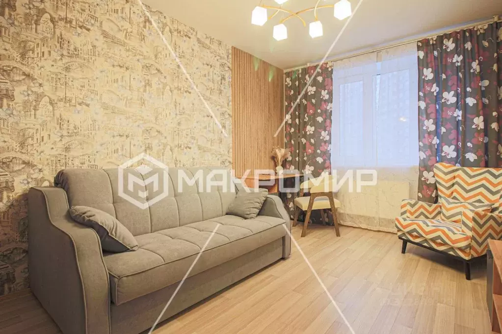 1-к кв. Санкт-Петербург пос. Парголово, Заречная ул., 25 (40.0 м) - Фото 1