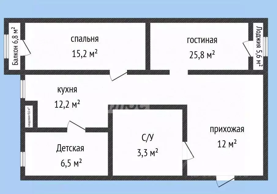 2-к кв. Дагестан, Махачкала ул. Перова, 29 (90.0 м) - Фото 1