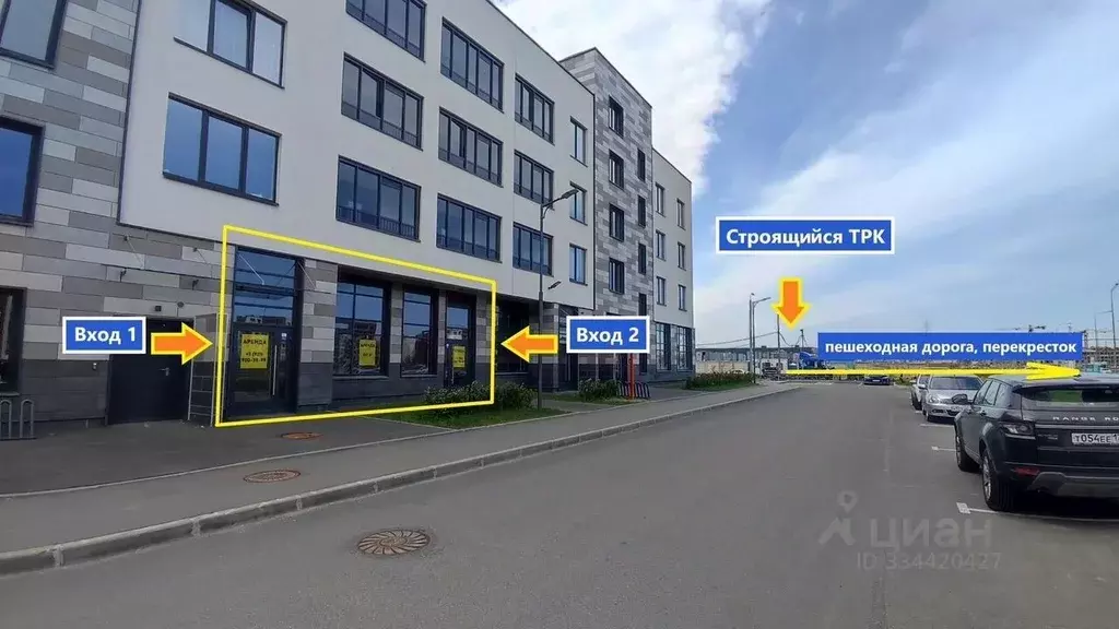 Помещение свободного назначения в Санкт-Петербург просп. Ветеранов, ... - Фото 1