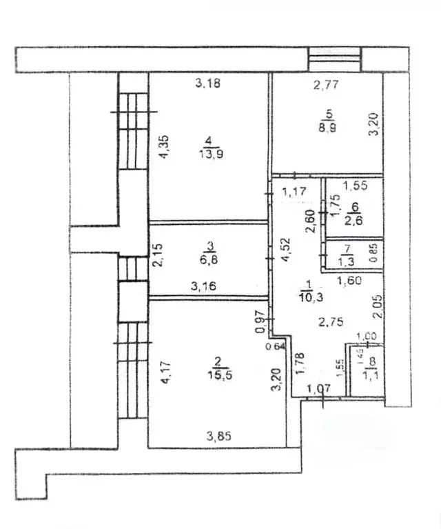 3-к кв. Оренбургская область, Оренбург ул. Мира, 2/1 (55.9 м) - Фото 0