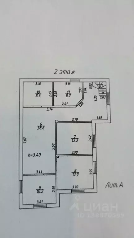Коттедж в Московская область, Мытищи городской округ, с. Марфино ул. ... - Фото 2