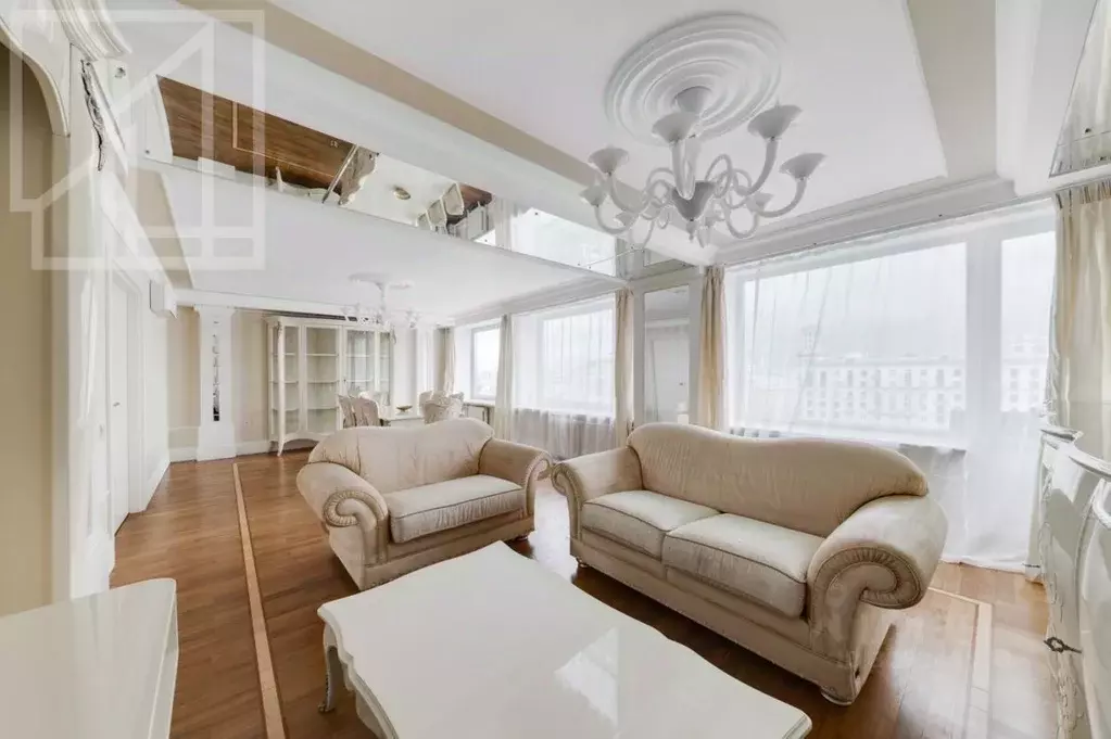 4-к кв. Москва Большая Бронная ул., 29 (128.0 м) - Фото 1