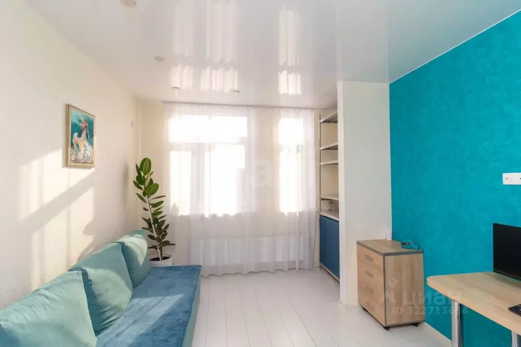 Студия Тюменская область, Тюмень ул. Алматинская, 4 (26.0 м) - Фото 0