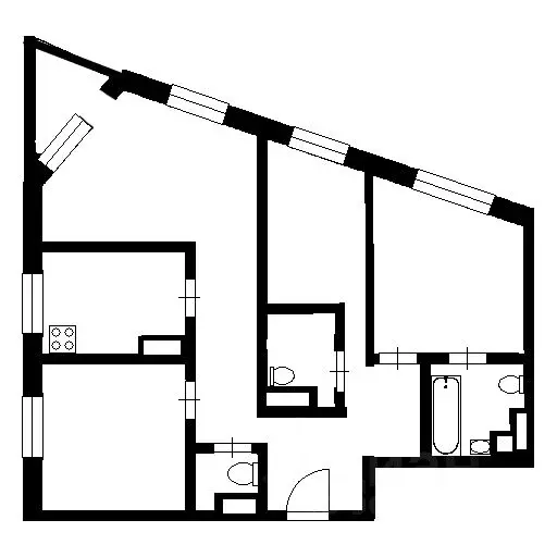 4-к кв. Санкт-Петербург Ждановская ул., 45 (143.0 м) - Фото 1