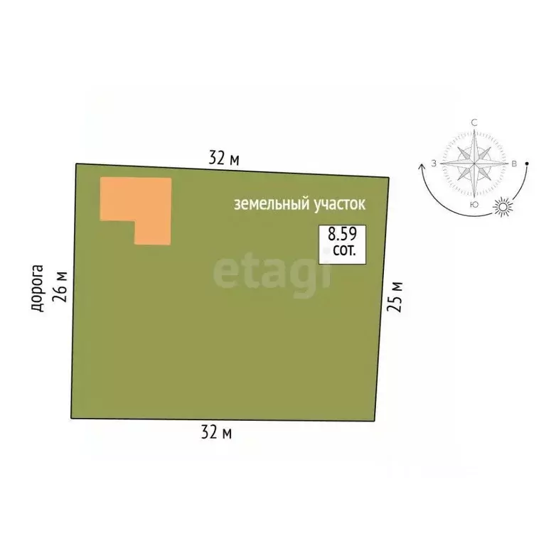 Дом в Марий Эл, Медведевский район, Знаменское с/пос, Мелиоратор СНТ, ... - Фото 1