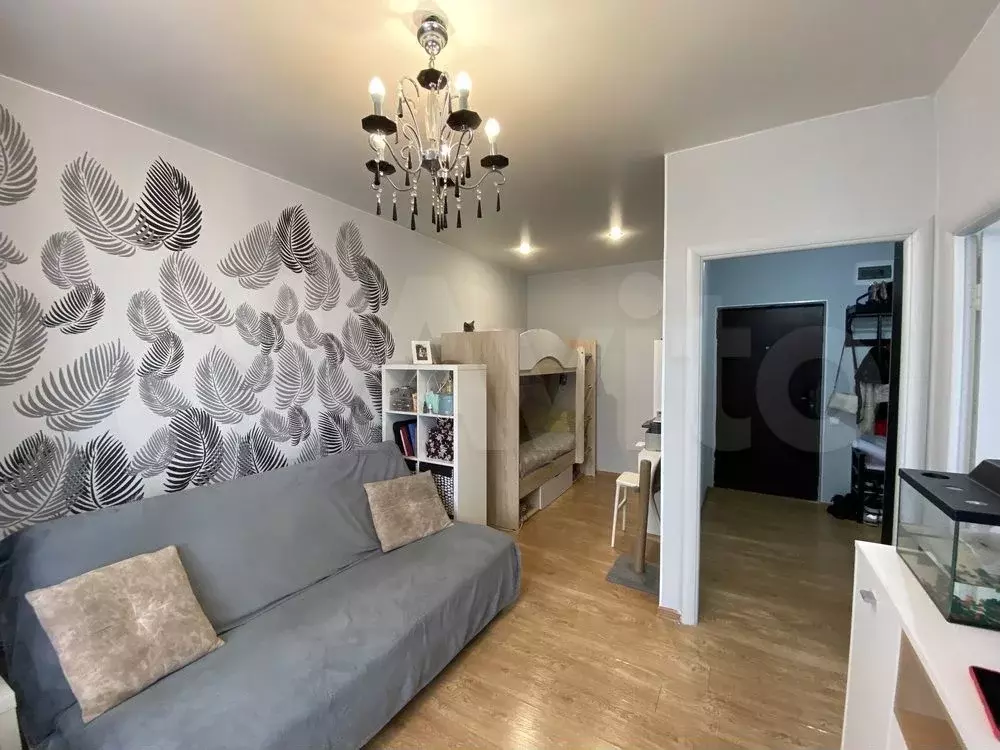 1-к. квартира, 37 м, 4/5 эт. - Фото 1