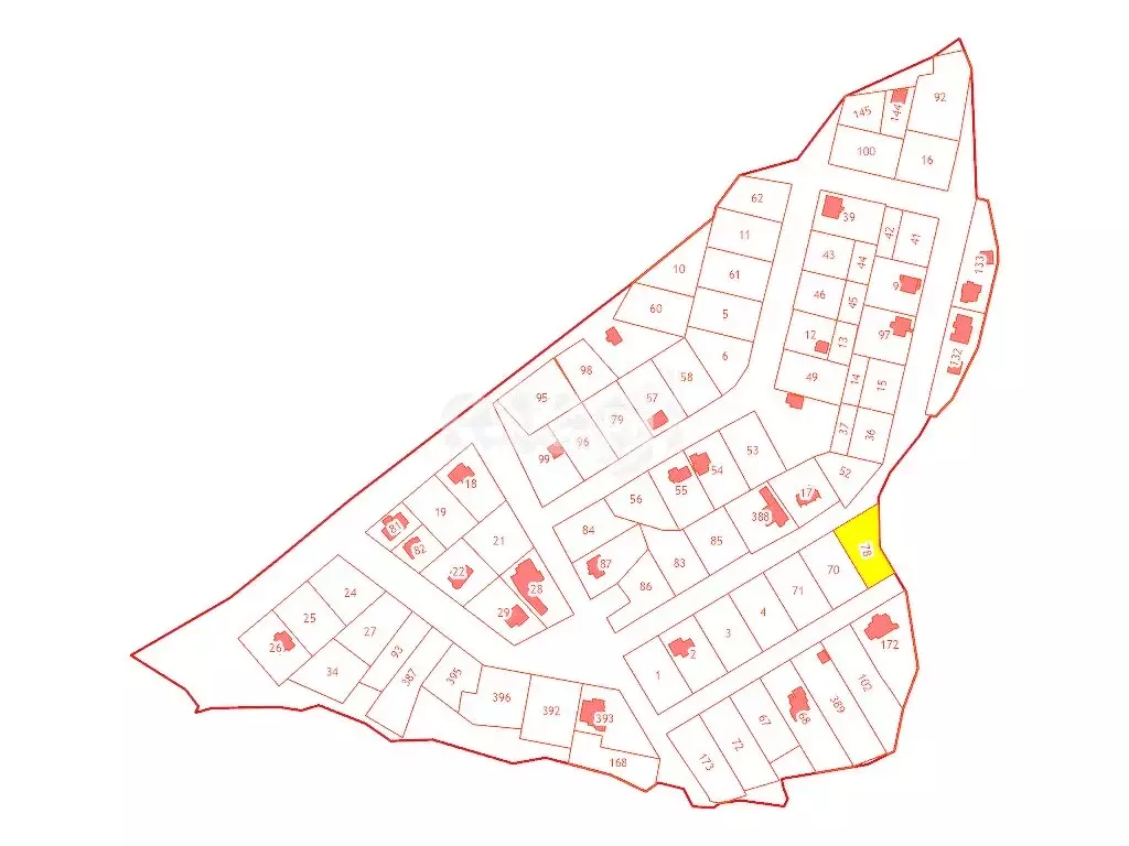 Участок в Белгород, микрорайон Новый, 5-й Сургутский переулок (13.7 м) - Фото 2