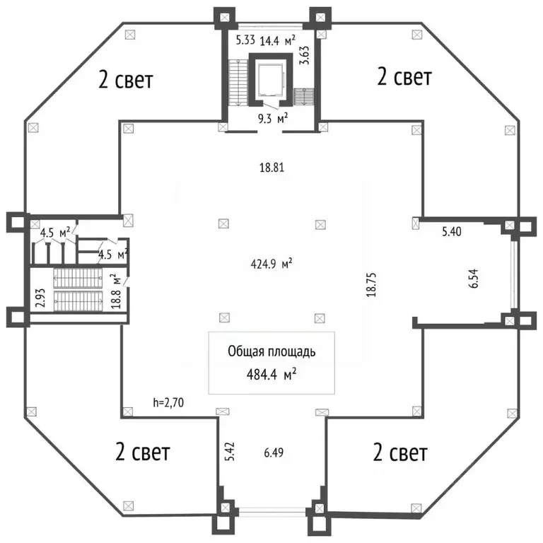 Помещение свободного назначения в Новосибирская область, Новосибирск ... - Фото 2