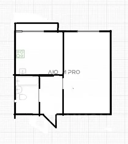 1-к кв. Саратовская область, Саратов ул. Романтиков, 46 (33.5 м) - Фото 2