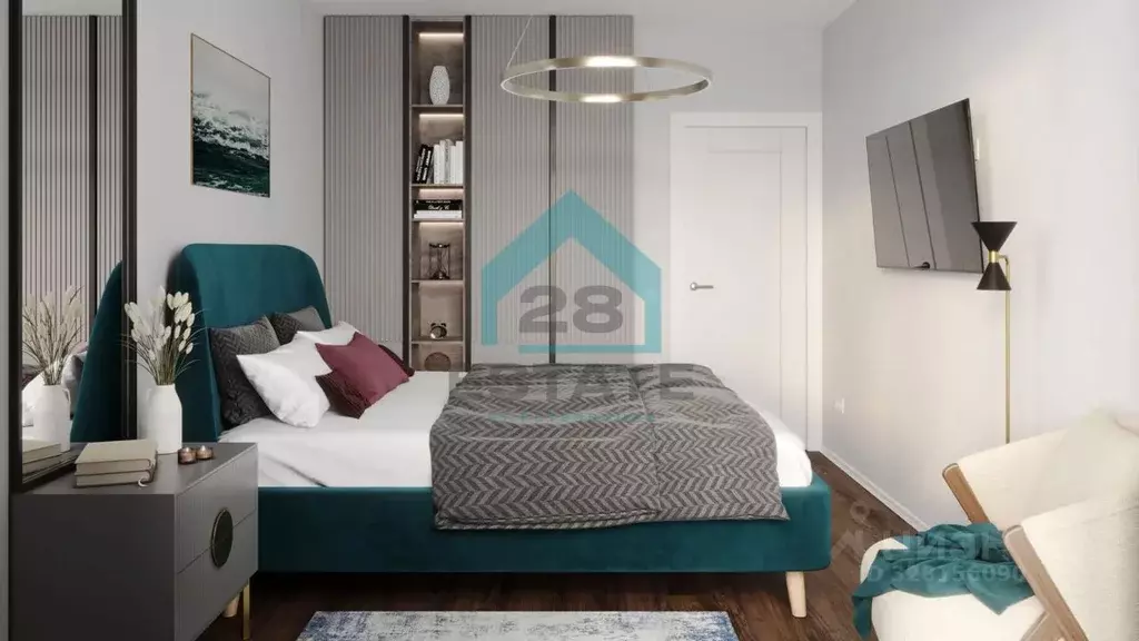 2-к кв. Санкт-Петербург ул. Маршала Казакова, 21к2Д (47.57 м) - Фото 1