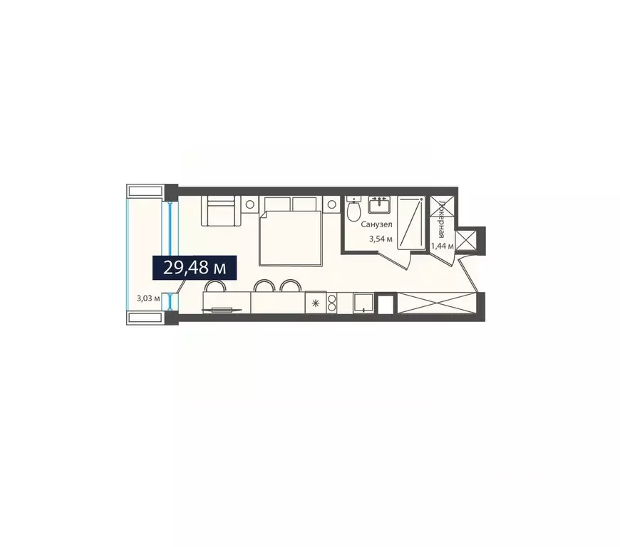 Студия Карачаево-Черкесия, Зеленчукский район, с. Архыз, пос. Романтик ... - Фото 1