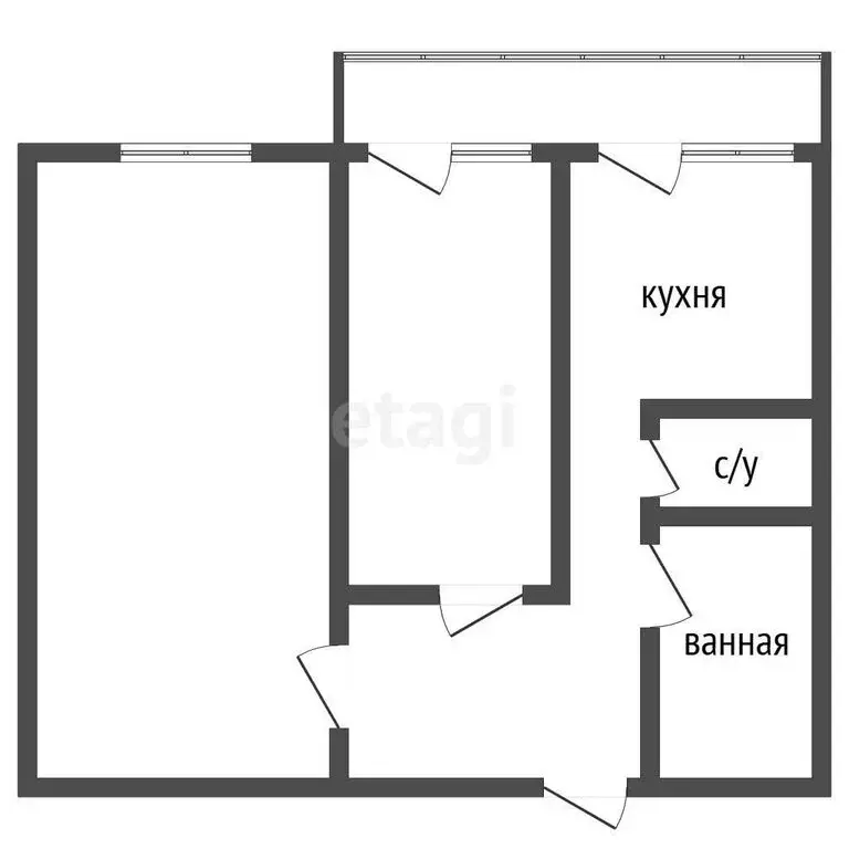 2-комнатная квартира: Воронеж, улица Генерала Лизюкова, 14 (51 м) - Фото 1