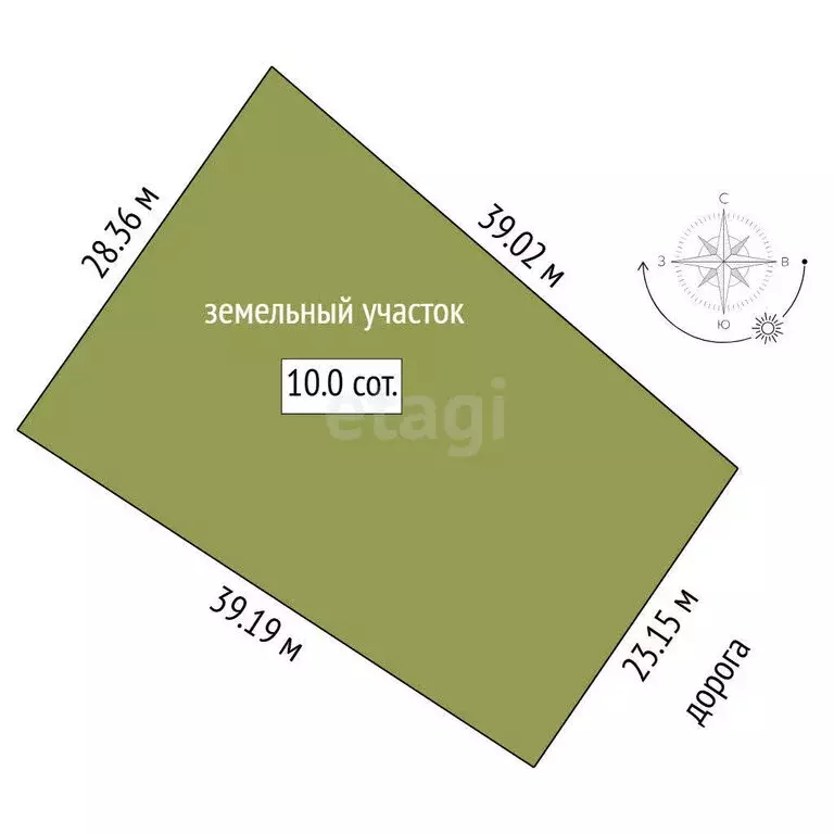 Участок в Нижнетавдинский район, СТ Здоровье-3, 3 (10.04 м) - Фото 0