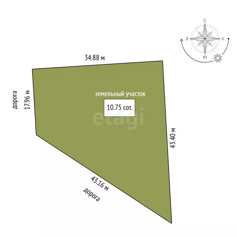 Участок в Московская область, городской округ Воскресенск, посёлок ... - Фото 1