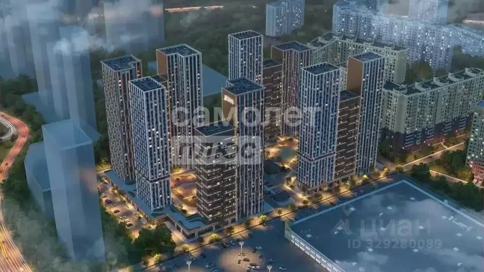 Студия Московская область, Котельники Новорязанское ш., 6с1М (27.46 м) - Фото 1