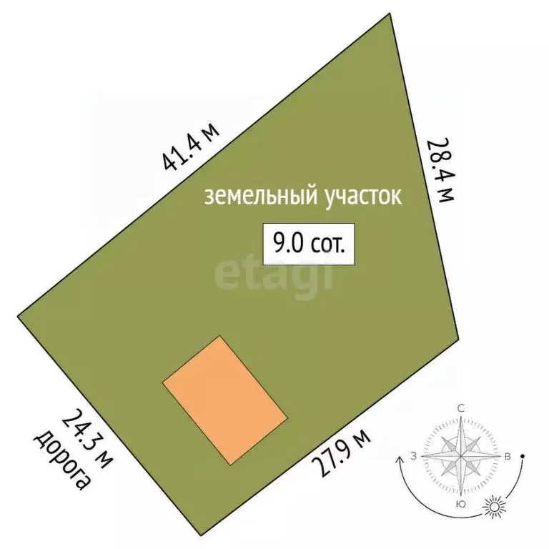 Участок в Севастополь Алькадар садоводческое товарищество, пер. ... - Фото 1