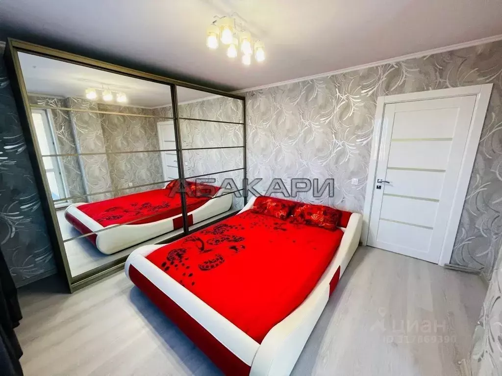2-к кв. Красноярский край, Красноярск Новосибирская ул., 1 (77.0 м) - Фото 0