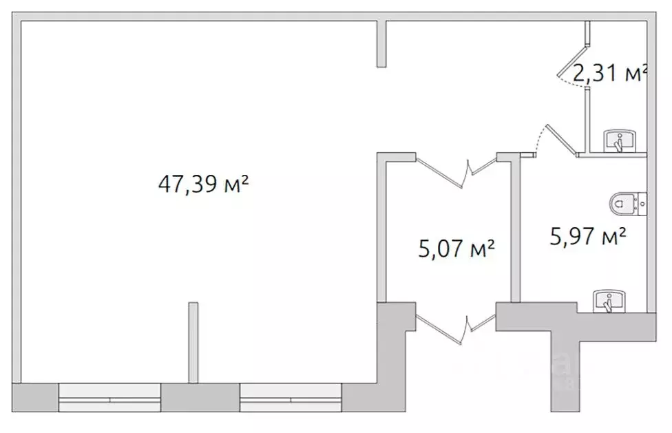 Помещение свободного назначения в Санкт-Петербург ул. Плесецкая, 24 ... - Фото 1