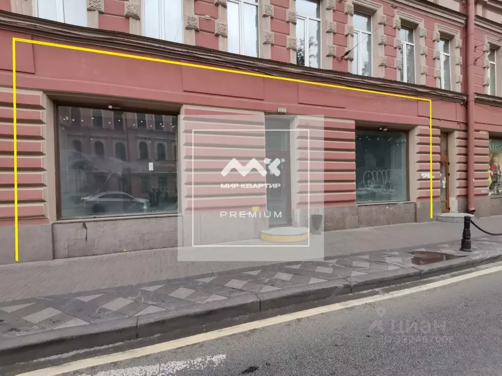 Торговая площадь в Санкт-Петербург Каменноостровский просп., 31-33 ... - Фото 1