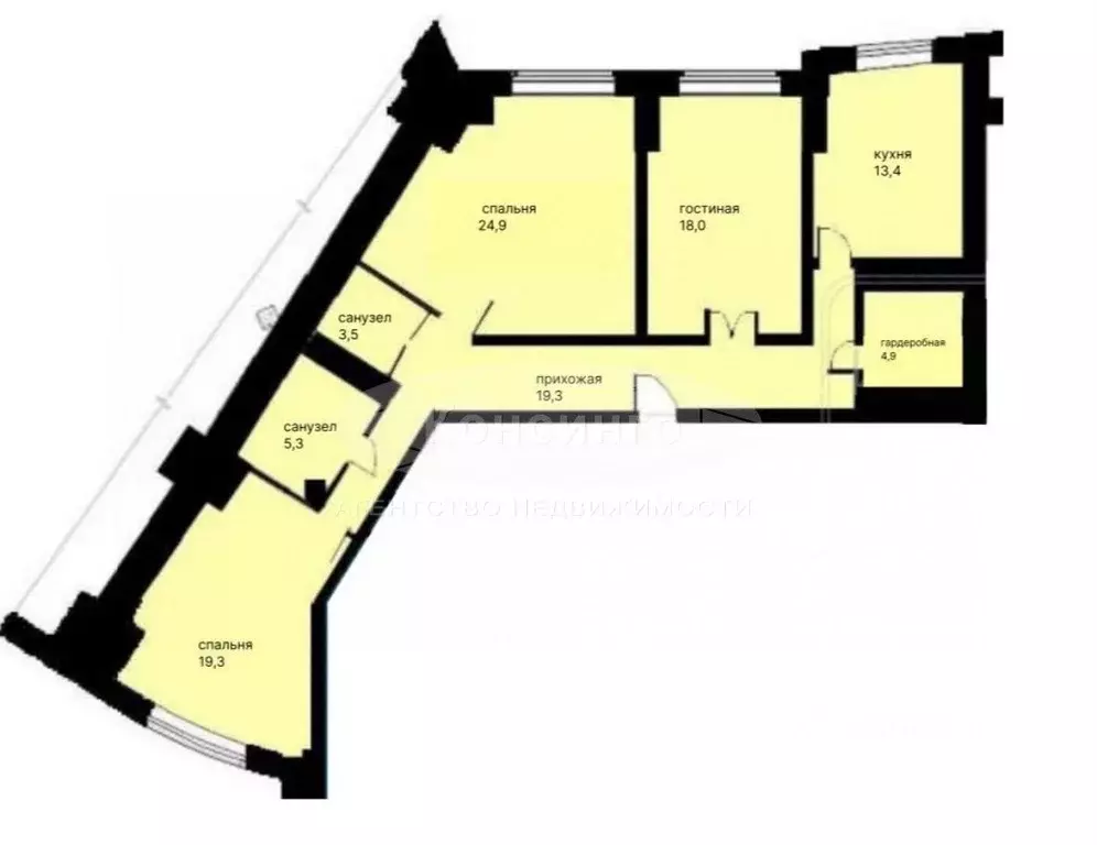 3-к кв. Московская область, Балашиха ул. Чистопольская, 28 (112.5 м) - Фото 2