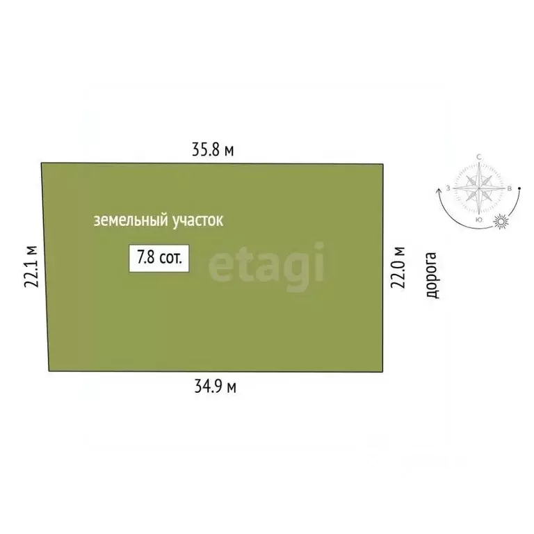 Участок в Тюменская область, Тюмень  (7.7 сот.) - Фото 2