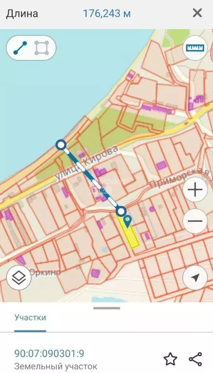 Участок в Крым, Ленинский район, Глазовское с/пос, с. Юркино ул. ... - Фото 2