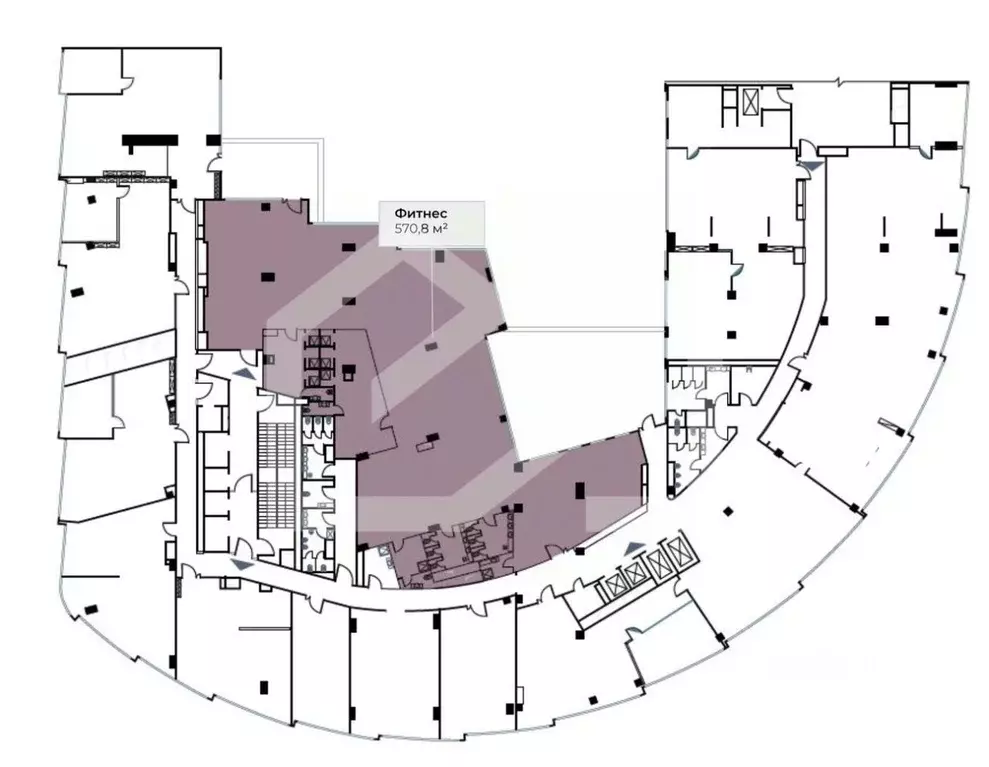 Торговая площадь в Москва ул. Маршала Прошлякова, 23 (571 м) - Фото 2