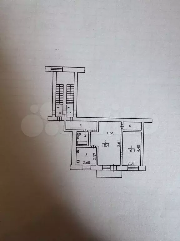 2-к. квартира, 45 м, 3/5 эт. - Фото 0
