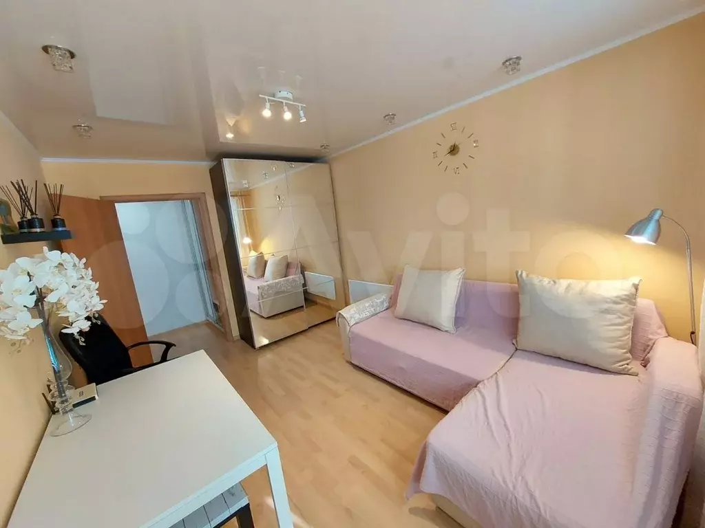 1-к. квартира, 32 м, 4/9 эт. - Фото 1