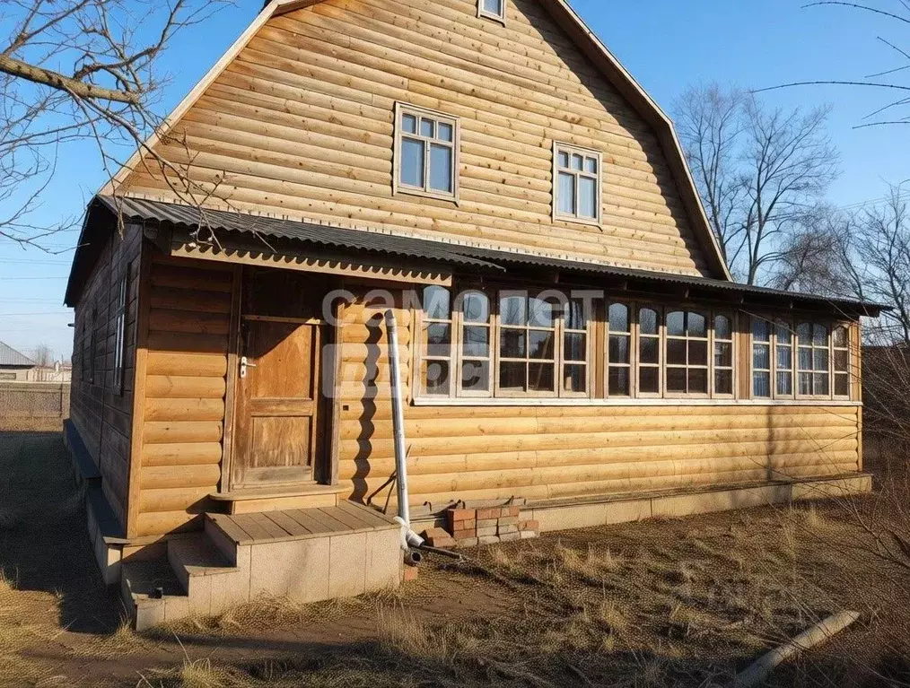 Дом в Калужская область, Жуковский муниципальный округ, д. Папино 37 ... - Фото 1