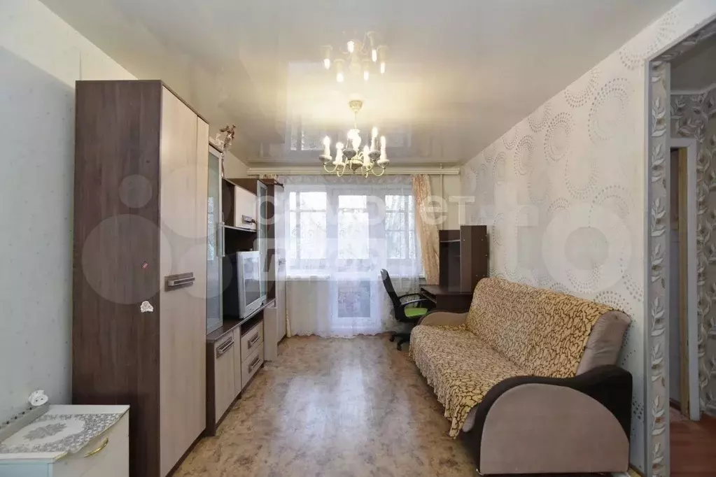 1-к. квартира, 32,2 м, 3/5 эт. - Фото 0