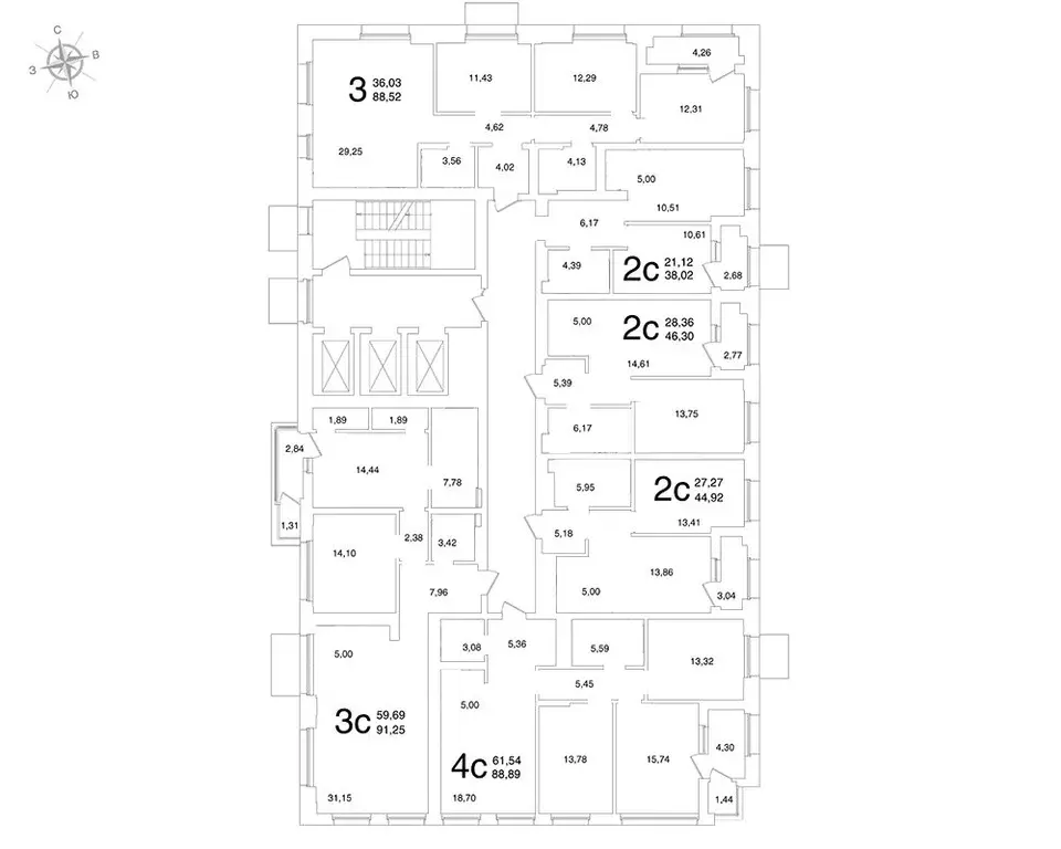 3-к кв. Башкортостан, Уфа ул. Аксакова, 18 (88.52 м) - Фото 1