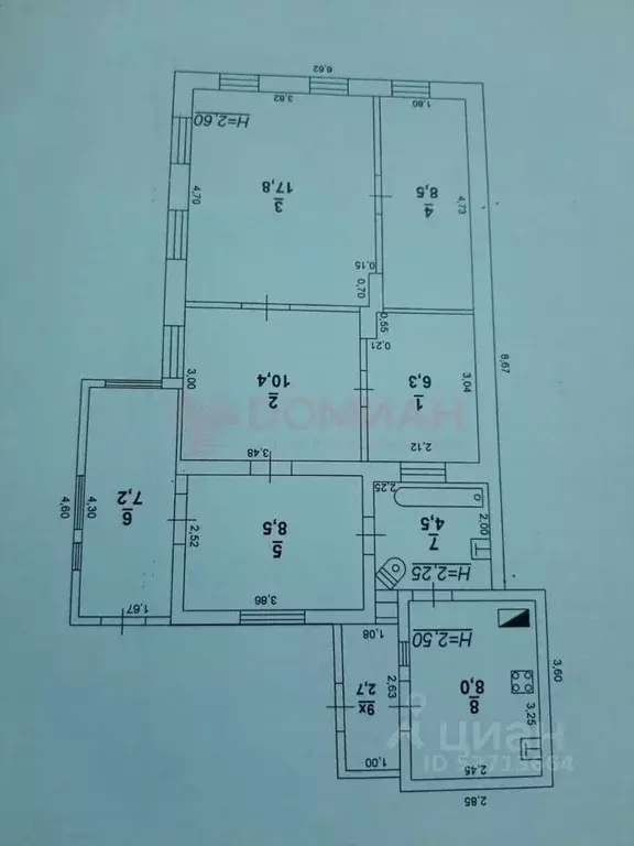 Дом в Ростовская область, Ростов-на-Дону Суржский пер., 44 (74 м) - Фото 2