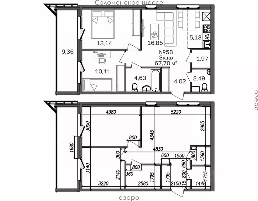 2-к кв. Карелия, Петрозаводск Вороний Наволок тер., Талоярви мкр,  ... - Фото 1