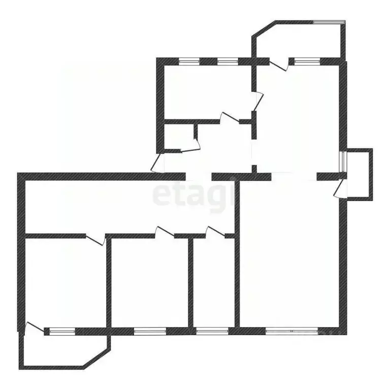 4-к кв. Белгородская область, Ровеньки городское поселение, Ровеньки ... - Фото 1